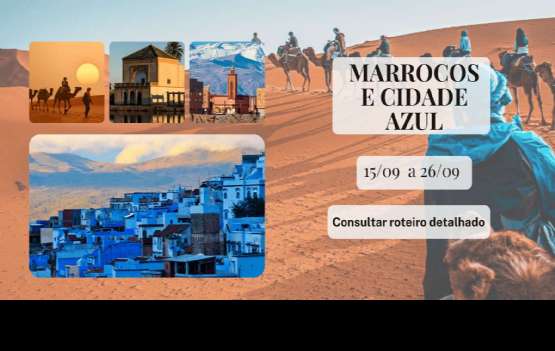 Marrocos com Cidade Azul & Deserto do Saara